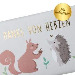 Kleine Schokolade 30g DANKE VON HERZEN