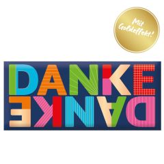 Schokolade 30g „Danke“ – kleines Dankeschön