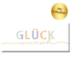 Schokolade 30g GLÜCKWUNSCH