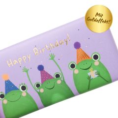 Schokolade 30g HAPPY BIRTHDAY - Frösche