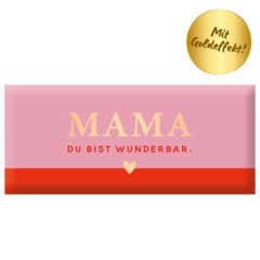 Schokolade 30g „Mama du bist wunderbar“