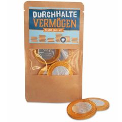 Geschenktüte Geburtstag – Lustiges Geburtstagsgeschenk „Der Lack ist ab“ (Set 13)