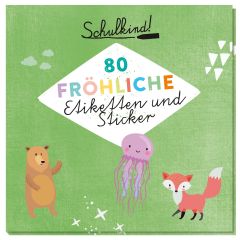 80 fröhliche Sticker SCHULKIND!