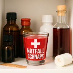 Schnapsglas Shotglas Notfallschnaps