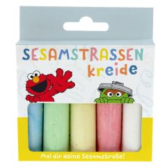Sesamstraßenkreide Mal dir deine Sesamstraße