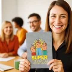 Notizheft SUPER TEAM