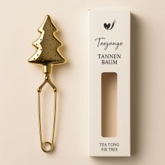 Teezange Tannenbaum Christbaum – kleines Weihnachtsgeschenk für Teeliebhaber