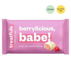 Riegel mit Himbeerfüllung von Treatfuls „berrylicious, babe!“
