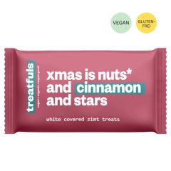 Weiße Mandel-Zimt-Riegel „xmas is nuts and cinnamon and stars“