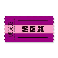 Einzelwertmarke „Sex“ - Lustige Adventskalenderfüllung für Erwachsene