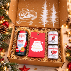 Gefüllte Geschenkbox Weihnachten „Frohe Weihnachten liebes Team“ – Mitarbeitergeschenk (Set 5)