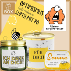 Geschenkbox zur Aufmunterung - Kleiner Sorgenfresser (Set 1)