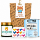 Geschenktüte Aufmunterung – Fühl dich fest gedrückt! (Set 7)
