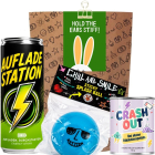 Geschenktüte lustige Aufmunterung „Hold the ears stiff!“ (Set 16)