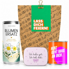 Geschenktüte zum Geburtstag – Geschenkset „Lass dich feiern!“ (Set 8)