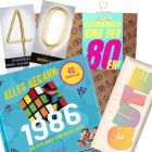 Gefüllte Geschenktüte „Glückwunsch Kind der 80er“ (Set 5)