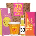 Lustiges Geburtstagsgeschenk zum 30. – Geschenktüte „30 Never looked so good“ (Set 7)