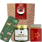 Geschenktüte „Frohe Weihnachten“ - Kleines Weihnachtsgeschenk (Schneekugel – Set 9)