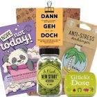 Geschenktüte Lustiges Abschiedsgeschenk „Dann geh doch“ (Set 2)