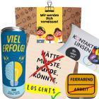 Geschenktüte Abschied – Abschiedsgeschenk „Wir werden dich vermissen!“ (Set 4)