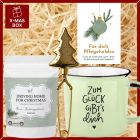 Gefüllte Geschenkbox Weihnachten – Für Pflegekräfte / Pflegeheld:in (Set 5)