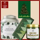 Geschenkbox „Frohe Weihnachten“ – schönes Weihnachtsgeschenk (Lichterkette Set 1)