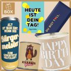 Geschenkbox zum Geburtstag „Heute ist dein Tag!“ (Set 1)