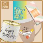 Geschenkbox IT`S TOO LATE # 2