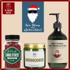 Geschenkbox „Kein Stress vor Weihnachten!“ - Lustiges Weihnachtsgeschenk (Set 6)