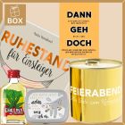 Geschenkbox Lustiges Abschiedsgeschenk „Dann geh doch“ (Set 1)