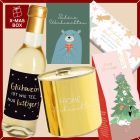 Geschenkbox „Schöne Weihnachten“ - Lustiges Weihnachtsgeschenk (Bär – Set 2)