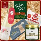 Gefüllte Geschenkbox Weihnachten – Mitarbeitergeschenk „Super Team“ (Set 6)