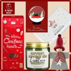 Geschenkbox Weihnachten – Originelles Weihnachtsgeschenk  (Schneekugel – Set 5)
