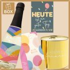 Geschenkbox zum Geburtstag - Geschenkset „Heute ist ein guter Tag!“ (Set 1)