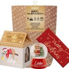 Geschenktüte „100% Weihnachten“ - Kleinigkeit zum Weihnachtsfest (Set 4)