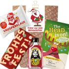 Geschenktüte „Früher war mehr Weihnachtsfeier“ – Lustiges Weihnachtsgeschenk (Set 2)