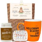 Geschenktüte witziges Bürogeschenk „Anti-Stress“ – Kollegengeschenk (Set 2)