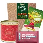Geschenktüte Weihnachten – Mitarbeitergeschenk „Super Team“ (Set 10)