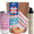 Geschenktüte Überlebenspaket zum 40. Geburtstag SURVIVAL KIT # 1