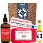 Geschenktüte zum 60. Geburtstag – Lustiges Überlebenspaket (Set 4)