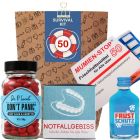 Lustiges Geschenk zum 50. Geburtstag „Survival Kit“ (Set 2)