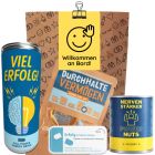 Geschenktüte Onboarding – Welcome Kit „Willkommen an Bord!“ (Set 4)