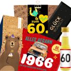 Geschenktüte zum 60. Geburtstag „Glück & Gesundheit“ (Set 2)