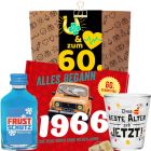 Geschenktüte zum 60. Geburtstag „Glück & Gesundheit“ (Set 3)