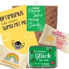 Geschenktüte „Neues Jahr, neues Glück!“ - kleine Aufmerksamkeit für Neujahr (Set 5)