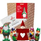 Geschenktüte „Huhu!“ – Lustiges Wichtelgeschenk (Set 10)