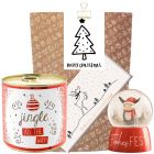 Geschenktüte Weihnachten „Happy Christmas“ (Set 7)