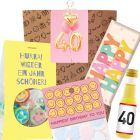 Geschenktüte zum 40. Geburtstag - Ballons (Set 6)