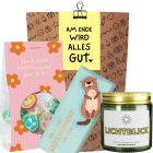 Geschenktüte zur Aufmunterung „Am Ende wird alles gut“ (Set 2)