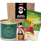 Geschenktüte „Entspannte Weihnachten“ – Lustiges Weihnachtsgeschenk (Set 5)